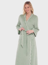 Load and play video in Gallery viewer, Sage Green French Terry Robe
