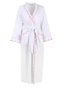 White French Terry Robe