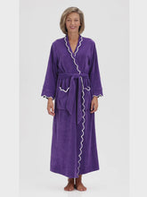 Load and play video in Gallery viewer, Purple French Terry Robe
