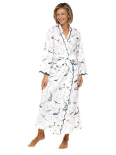 Load image into Gallery viewer, Birds of a Feather Print Classic Robe
