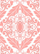 Load image into Gallery viewer, Coral Filigree Kimono Robe
