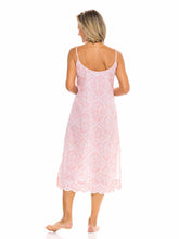 Load image into Gallery viewer, Coral Filigree Slip Nightgown