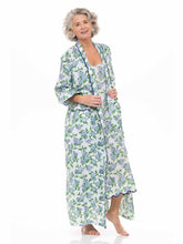 Load image into Gallery viewer, Hydrangea Classic Robe with Scalloping
