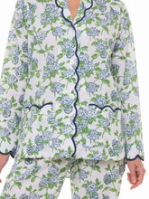 Load image into Gallery viewer, Hydrangea Pajamas with Scalloping
