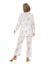 Load image into Gallery viewer, Lavender Print Pajamas
