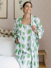 Load image into Gallery viewer, Lily-of-the-valley Classic Robe with Scalloping
