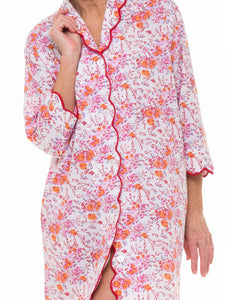 Pink Floral Nightshirt