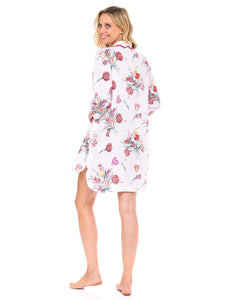 Tulip Nightshirt with Scalloping