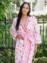 Load image into Gallery viewer, Pink Pagoda Classic Robe
