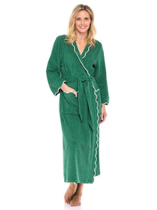 Emerald Green French Terry Robe