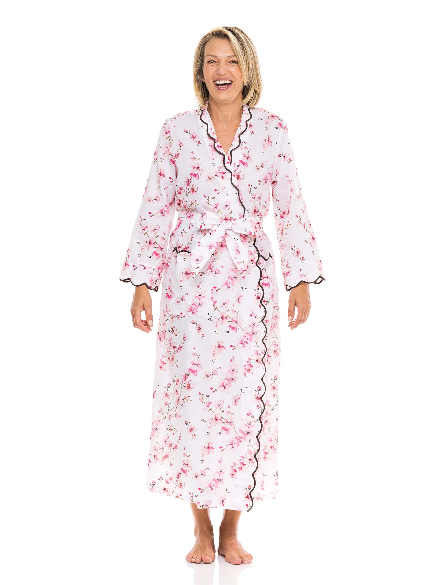 ROBE de FLEURS by Glossy 美品 Cherry Blossom Classic Robe – Heidi Carey